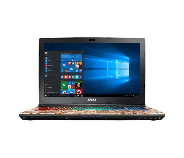 MSI GE62VR i7-7700HQ/8GB/1TB+128SSD/Win10 GTX1060 - 358462 - zdjęcie 2
